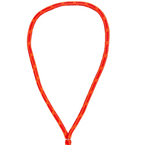 USG 15200003-442 "Soft" Halsring, Größenverstellbar, Orange/Rot Gemustert von USG