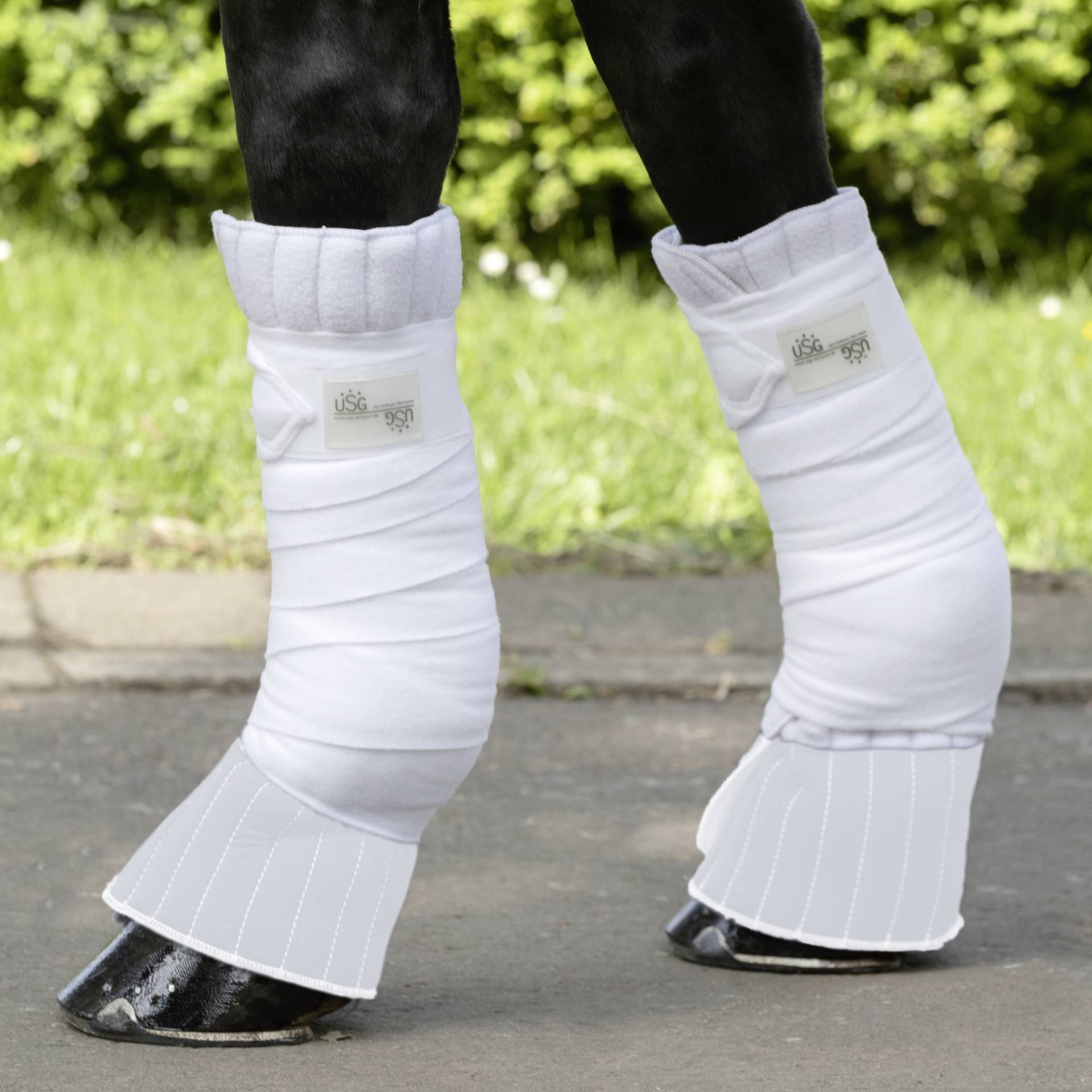 Usg Bandagierunterlagen mit Ballenverstärkung 2er Set/Weiß, M Usg Bandagierunterlagen mit Ballenverstärkung 2er Set/Weiß, M von USG