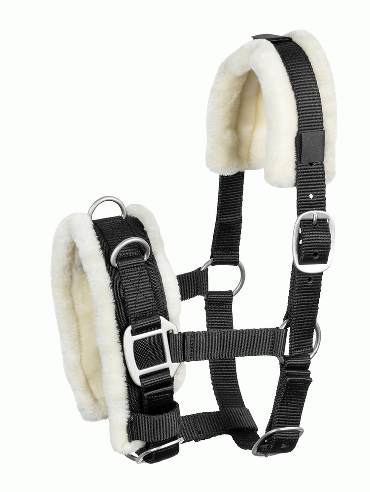 Usg Kappzaum Nylon mit Kunstfell Vb/Wb Usg Kappzaum Nylon mit Kunstfell Vb/Wb von USG