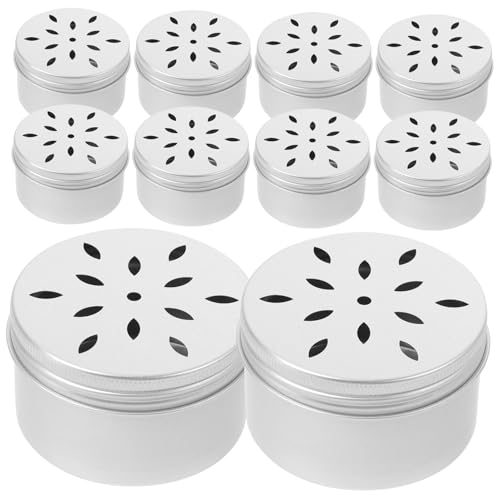 UTHCLO 10 Stück Teiliges Hundegeruchstraining Aroma Holder Geruchstrainingsbox für Nasenarbeit und Schnüffeltraining Robustes Metallgehäuse für Arbeitshunde und Suchtraining von UTHCLO