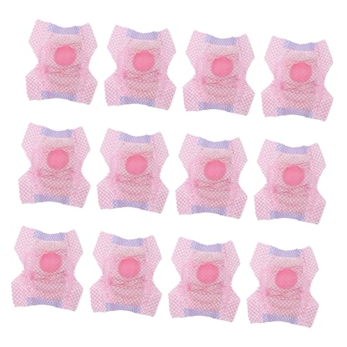 UTHCLO 12 Stück 12 teilig Einweg Windeln für Hunde mit superabsorbierendem und auslaufsicherem atmungsaktivem Hygieneschutz für läufige Hündinnen und untrainierte Welpen Bequeme von UTHCLO