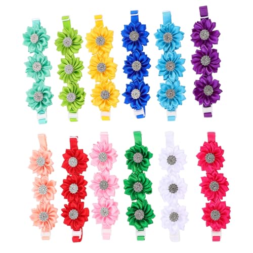 UTHCLO 12 Stück Teiliges Haustier blumenhalsband mit Strasssteinen Verstellbares Katzen Hundehalsband Modische Blüten Dekoration für Aufnahmen Party Geburtstag und Weihnachtsfeier UTHCLO 12 Stück Teiliges Haustier blumenhalsband mit Strasssteinen Verstellbares Katzen Hundehalsband Modische Blüten Dekoration für Aufnahmen Party Geburtstag und Weihnachtsfeier von UTHCLO