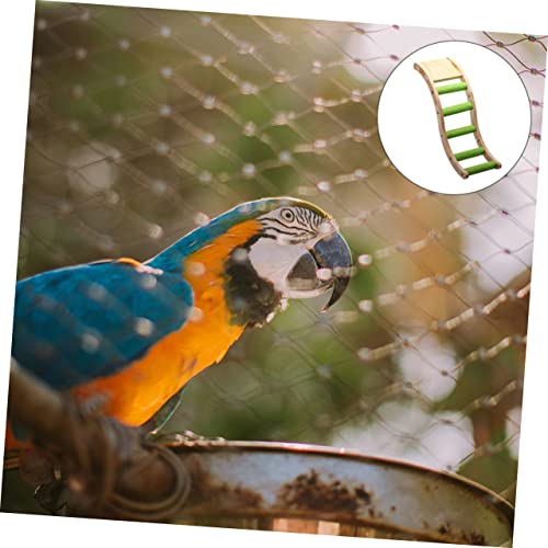 UTHCLO 2 Stück Papageien Holzleiter Kauspielzeug Natürlicher Vogelkäfig Zubehör Robustes Kletternspiel für Wellensittiche Nymphensittiche und Kleine Papageien Fördert Bewegung und UTHCLO 2 Stück Papageien Holzleiter Kauspielzeug Natürlicher Vogelkäfig Zubehör Robustes Kletternspiel für Wellensittiche Nymphensittiche und Kleine Papageien Fördert Bewegung und von UTHCLO