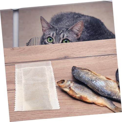 UTHCLO 20 Stück Katzenminze Tee Beutel für Kätzchen Multipurpose Catnip Tea Wasseraufnahme Geruchsstark Einzeln Verpackt für Haustierbedarf und Wohnungskatzen von UTHCLO