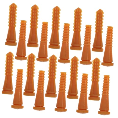 UTHCLO 20 Stück Teiliges Gummi rupffinger für Geflügel Rupfmaschine Elastische Haarentferner Sticks mit Hoher Verschleißfestigkeit Flexibel und Bruchfest für Huhn Ente Gans und von UTHCLO