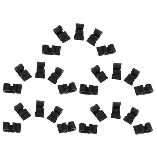 UTHCLO 20 Stück Teiliges Kunststoff Drahtkäfig Clips Robuste Abgerundete Schnappverschlüsse zur Sicheren Verbindung von Katzen Vogel Kaninchen und Hundekäfigen Vielseitig Kompatibel und von UTHCLO
