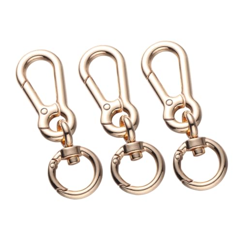 UTHCLO 3 Stück Bag Buckle Schulterriemen Ersatz Karabinerhaken aus Robustem Zinklegierung für DIY Taschen Handtaschen Rucksäcke Praktische Tragegurte Zubehör von UTHCLO
