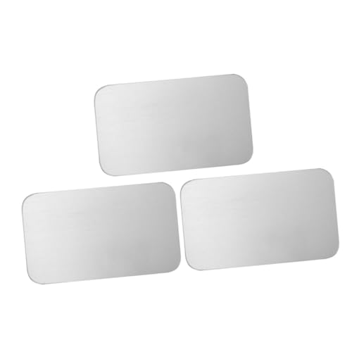 UTHCLO 3 Stück Teiliges Kühlpad aus Aluminium für Hamster Igel Meerschweinchen Atmungsaktives Haustierbett Vielseitige Kühlmatte für Käfig Einfach zu Reinigen für Sommergebrauch von UTHCLO