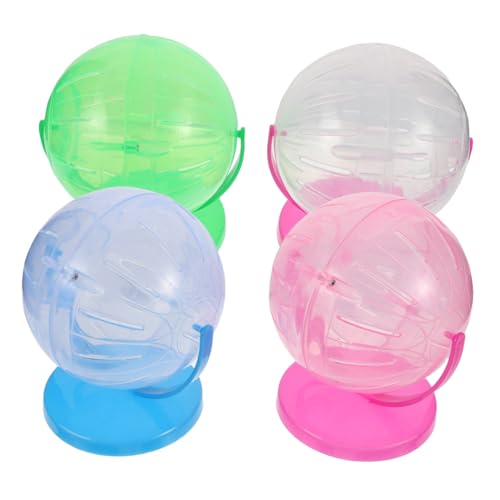 UTHCLO 4stücke Laufrad Für Hamster Hamsterball-Spielzeug Für Kleine Haustiere Interaktives Fitnessrad Für Chinchillas Rennmäuse Und Ratten Leise Übungsbälle Für Hamster UTHCLO 4stücke Laufrad Für Hamster Hamsterball-Spielzeug Für Kleine Haustiere Interaktives Fitnessrad Für Chinchillas Rennmäuse Und Ratten Leise Übungsbälle Für Hamster von UTHCLO
