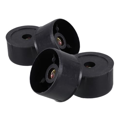 UTHCLO 4 Stück Teiliges Ersatzset Katzenkratzbaum Stecker Kunststoff Endkappen Schrauben DIY Katzenbaum Zubehör für Einfache und Vielseitige Kratzpfosten Verbindung von UTHCLO