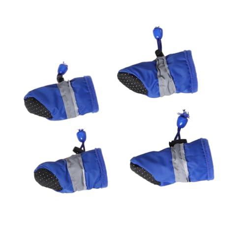 UTHCLO 4 Teiliges Wasserdichtes Hundeschuh rutschfeste Pfotenschützer Strapazierfähige Outdoor Booties Geeignet für Kleine bis Mittelgroße Hunde XXL Blau Ganzjährig Einsetzbar UTHCLO 4 Teiliges Wasserdichtes Hundeschuh rutschfeste Pfotenschützer Strapazierfähige Outdoor Booties Geeignet für Kleine bis Mittelgroße Hunde XXL Blau Ganzjährig Einsetzbar von UTHCLO