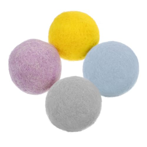 UTHCLO 4stücke Teiliges Hundespielzeug Aus Filz Interaktiver Wurfball Für Hunde Leicht Und Langlebig Für Indoor Und Outdoor-Spiel Stärkt Die Bindung Zwischen Hund Und UTHCLO 4stücke Teiliges Hundespielzeug Aus Filz Interaktiver Wurfball Für Hunde Leicht Und Langlebig Für Indoor Und Outdoor-Spiel Stärkt Die Bindung Zwischen Hund Und von UTHCLO