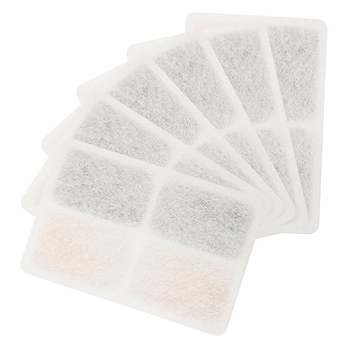 UTHCLO 6 Stück Aktivkohlefilter für Katzenbrunnen Natürlicher Kokosnuss Aktivkohlefiltermatte Wirksame Filtration von Haaren und Verunreinigungen Langlebiger Ersatzfilter für Haustier UTHCLO 6 Stück Aktivkohlefilter für Katzenbrunnen Natürlicher Kokosnuss Aktivkohlefiltermatte Wirksame Filtration von Haaren und Verunreinigungen Langlebiger Ersatzfilter für Haustier von UTHCLO