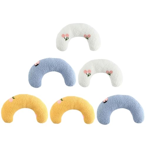 UTHCLO 6 Stück Teiliges Katzenkissen Kleines Niedliches Kuschelkissen für Kätzchen Weiches Nackenkissen für Tiefen Schlaf Geeignet für Katzen Kaninchen und Kleine Haustiere Pflegeleicht UTHCLO 6 Stück Teiliges Katzenkissen Kleines Niedliches Kuschelkissen für Kätzchen Weiches Nackenkissen für Tiefen Schlaf Geeignet für Katzen Kaninchen und Kleine Haustiere Pflegeleicht von UTHCLO
