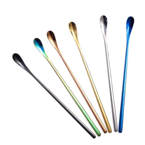 UTHCLO 6 Stück Teiliges Reptilien Futterslöffel Edelstahl Langgriff in Farben Präzise Fütterungslöffel für Echsen und Kleine Reptilien Ergonomisch Leicht zu Reinigen für UTHCLO 6 Stück Teiliges Reptilien Futterslöffel Edelstahl Langgriff in Farben Präzise Fütterungslöffel für Echsen und Kleine Reptilien Ergonomisch Leicht zu Reinigen für von UTHCLO