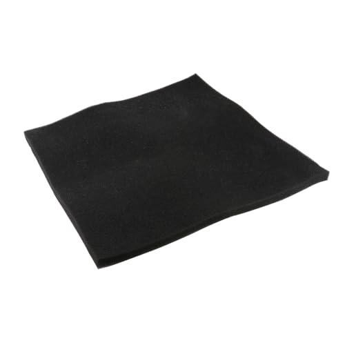 UTHCLO Aquarium Bio Schwammfilter Baumwolle Langlebig und Waschbar Biochemischer Filter für Süß Salzwasser Effektive Wasserreinigung Geeignet für Fischbecken und Aquarien Schwarzer von UTHCLO