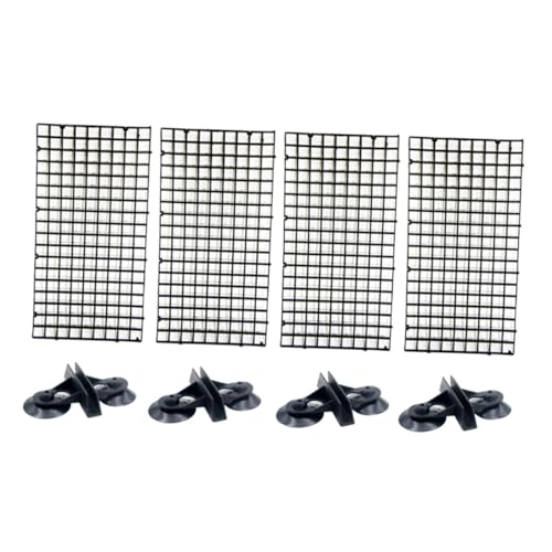 UTHCLO Aquarium Isolationsplatte Schwarz mit Saugnäpfen Splicefähige Gittertrennwand für Aquarien Einfach zu Montieren Geeignet zur Fischtrennung Filterboden und Aquascaping UTHCLO Aquarium Isolationsplatte Schwarz mit Saugnäpfen Splicefähige Gittertrennwand für Aquarien Einfach zu Montieren Geeignet zur Fischtrennung Filterboden und Aquascaping von UTHCLO