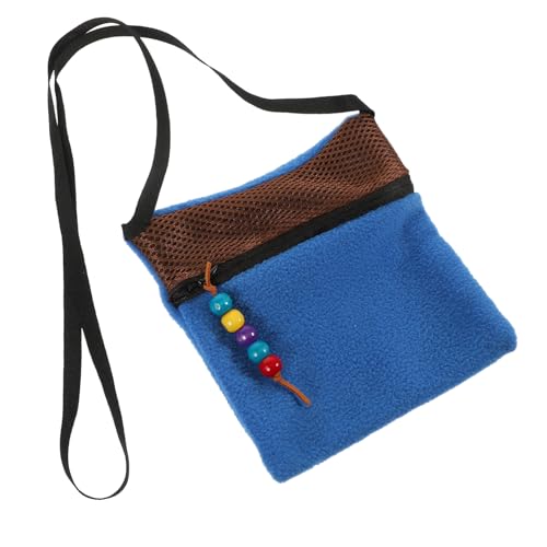 UTHCLO Atmungsaktive Leichte Reptil Tragetasche mit Sicherheitsverschluss Tragbarer Schlafsack für Kleine Haustiere Wie Meerschweinchen und Hamster für Outdoor Reisen und Zufällige Farbe von UTHCLO