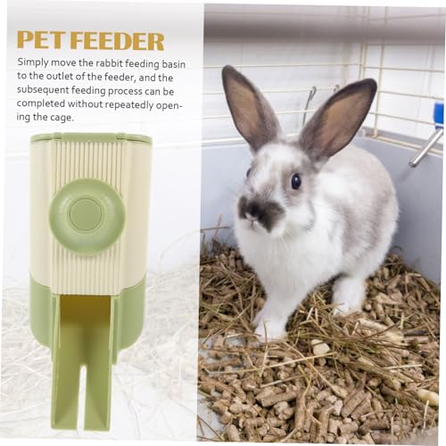 UTHCLO Automatischer Futterspender für Kleine Haustiere aus Lebensmittelechtem Hängend Großer Kapazität Zeitsparend Geeignet für Meerschweinchen Kaninchen Igel und Hamster UTHCLO Automatischer Futterspender für Kleine Haustiere aus Lebensmittelechtem Hängend Großer Kapazität Zeitsparend Geeignet für Meerschweinchen Kaninchen Igel und Hamster von UTHCLO