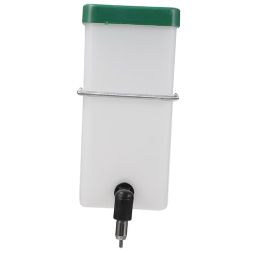 UTHCLO Automatischer Kaninchen wasserspender Hängende Trinkflasche für Kleintiere mit Federfixierung Stabile Haustier wasserflasche für Käfige Sicherer und Praktischer Wasserspender für von UTHCLO
