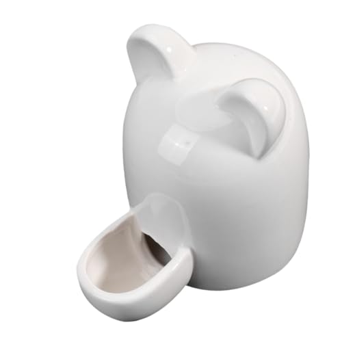UTHCLO Automatischer Trinknapf mit Katzenohren Design Keramik Wasserspender für Hamster Kaninchen und Kleine Katzen Selbstnachfüllende Haustier Trinkschale Weiß Praktisch für UTHCLO Automatischer Trinknapf mit Katzenohren Design Keramik Wasserspender für Hamster Kaninchen und Kleine Katzen Selbstnachfüllende Haustier Trinkschale Weiß Praktisch für von UTHCLO