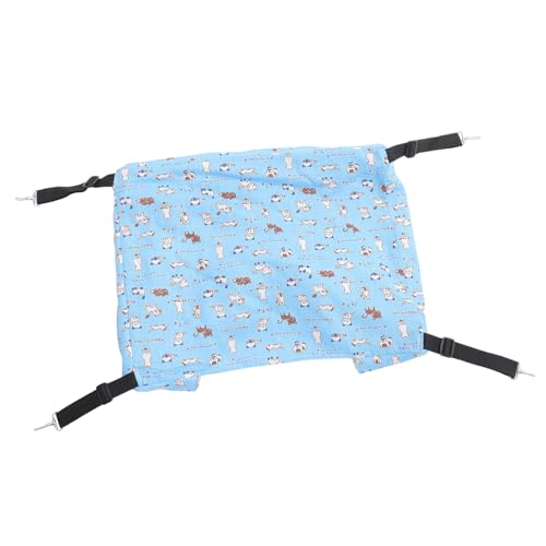 UTHCLO Doppelstöckige Katzenhängematte Verstellbares Katzenbett aus Weichem Hautfreundlichem Material Platzsparend für Wohnungskatzen und Indoor Bereich Einfach zu Montieren von UTHCLO