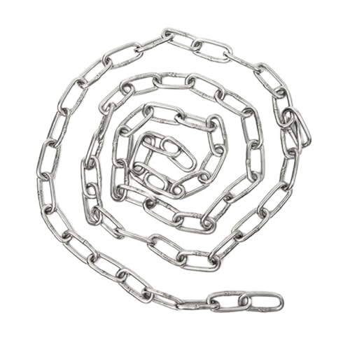 UTHCLO Edelstahl Hundeleine Zugkette Haustier Zugkette Robust für Outdoor Industrie Hebekette Sicherheitskette für Mittlere und Große Hunde UTHCLO Edelstahl Hundeleine Zugkette Haustier Zugkette Robust für Outdoor Industrie Hebekette Sicherheitskette für Mittlere und Große Hunde von UTHCLO