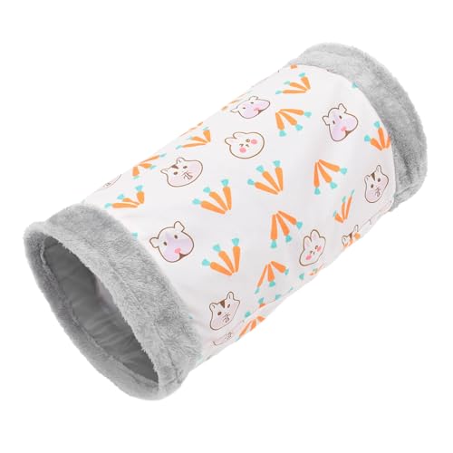 UTHCLO Faltbarer Kaninchen Tunnel aus Langlebigem Material Kratzfest und Beißfest Komfortabler Pet Hideout Tunnel für Kleintiere Wie Kaninchen Hamster für Innenbereich und Reisen von UTHCLO