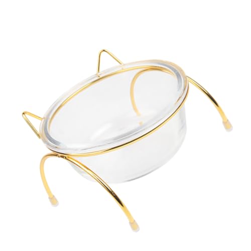 UTHCLO Geneigter Glas futternapf mit Hohem Ständer für Katzen und Kleine Hunde Schräger Katzen Hundebowl Rutschfester Stabiler Halter Leicht zu Reinigen Langlebiges Design UTHCLO Geneigter Glas futternapf mit Hohem Ständer für Katzen und Kleine Hunde Schräger Katzen Hundebowl Rutschfester Stabiler Halter Leicht zu Reinigen Langlebiges Design von UTHCLO