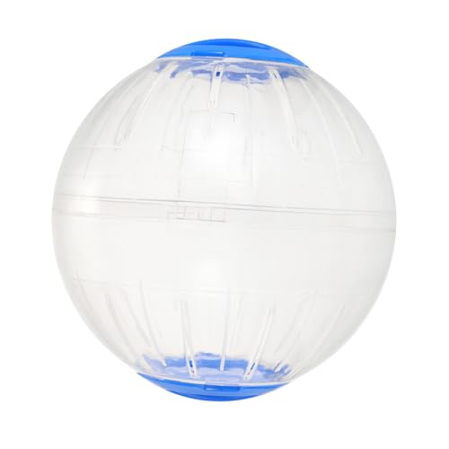 UTHCLO Hamster Laufkugel Blau Robuster Laufrad Spielball für Zwerghamster Meerschweinchen Kleintiere Sicherer Hamsterspielzeug Fitnessball frei von Gestell von UTHCLO