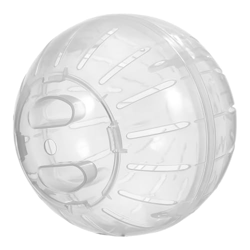 UTHCLO Hamster Laufkugel Transparent mit Luftlöchern Atmungsaktiv und Waschbar für Zwerghamster und Kleine Haustiere Geeignet als Übungs Innenbereich UTHCLO Hamster Laufkugel Transparent mit Luftlöchern Atmungsaktiv und Waschbar für Zwerghamster und Kleine Haustiere Geeignet als Übungs Innenbereich von UTHCLO