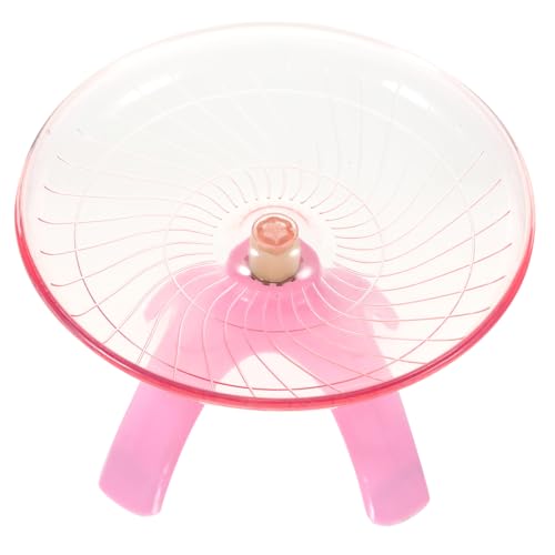 UTHCLO Hamster Laufrad Langlebige rutschfeste Lauf Scheibe für Kleintiere Wie Hamster Ratten und Kleine Haustiere Fördert Gesunde Bewegung und Krallenpflege von UTHCLO