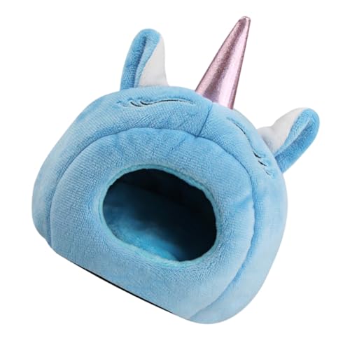 UTHCLO Hamster Plüschbett Einhorn Form Wärmendes Kleintier Versteck Kuschelhöhle für Kaninchen Mäuse Chinchillas Weiches Warmes Nest für Kleine Haustiere Flauschiges Zufällige Farbe UTHCLO Hamster Plüschbett Einhorn Form Wärmendes Kleintier Versteck Kuschelhöhle für Kaninchen Mäuse Chinchillas Weiches Warmes Nest für Kleine Haustiere Flauschiges Zufällige Farbe von UTHCLO