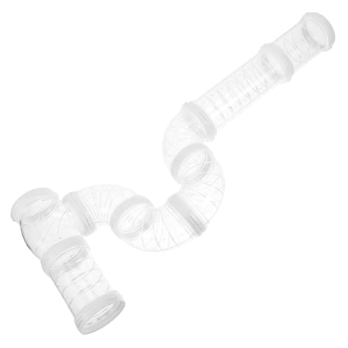 UTHCLO Hamster Tunnel DIY Set Flexibler Rohrspielplatz Transparenter und Erkundungstunnel Erweiterbarer Käfig Anbau für Hamster Mäuse und Kleine Haustiere UTHCLO Hamster Tunnel DIY Set Flexibler Rohrspielplatz Transparenter und Erkundungstunnel Erweiterbarer Käfig Anbau für Hamster Mäuse und Kleine Haustiere von UTHCLO