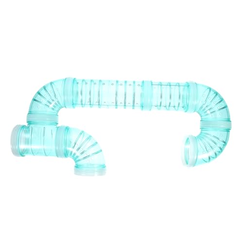 UTHCLO Hamsterkäfig Erweiterungsröhre DIY Tunnel für Kleintiere Wie Hamster Eichhörnchen Meerschweinchen Sicherer Außenrohr käfig Erweiterbar Transparent Vielseitig Kompatibel von UTHCLO