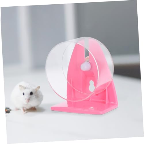 UTHCLO Hamsterrad Transparent Leise Kleintier Laufrad mit Ständer für Hamster Chinchilla Meerschweinchen Eichhörnchen Kleintierspielzeug Geräuscharm Kleine Haustiere UTHCLO Hamsterrad Transparent Leise Kleintier Laufrad mit Ständer für Hamster Chinchilla Meerschweinchen Eichhörnchen Kleintierspielzeug Geräuscharm Kleine Haustiere von UTHCLO