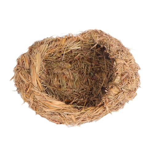 UTHCLO Handgewebtes Langlebiges Katzenhaus aus Natürlichem Gras Gemütliches Haustierbett für Kleine Tiere Wie Hamster Kaninchen Meerschweinchen und Katzen Naturnahes Stabiles Nest in UTHCLO Handgewebtes Langlebiges Katzenhaus aus Natürlichem Gras Gemütliches Haustierbett für Kleine Tiere Wie Hamster Kaninchen Meerschweinchen und Katzen Naturnahes Stabiles Nest in von UTHCLO
