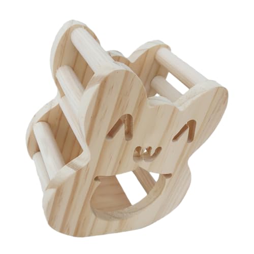 UTHCLO Holz Grass Rack Futterspender für Kaninchen und Kleintiere Hängender Heuraufe Halter Schützt Heu vor Verschmutzung Hält Futter Frisch und Käfig Sauber Geeignet für Hamster UTHCLO Holz Grass Rack Futterspender für Kaninchen und Kleintiere Hängender Heuraufe Halter Schützt Heu vor Verschmutzung Hält Futter Frisch und Käfig Sauber Geeignet für Hamster von UTHCLO