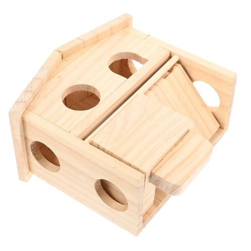 UTHCLO Holz Kleintierhaus mit Doppeltem Turm Hamster Plattform und Kletterspaß Langlebiges Nagerhaus für Chinchillas Meerschweinchen und Kleine Haustiere zum Schlafen UTHCLO Holz Kleintierhaus mit Doppeltem Turm Hamster Plattform und Kletterspaß Langlebiges Nagerhaus für Chinchillas Meerschweinchen und Kleine Haustiere zum Schlafen von UTHCLO