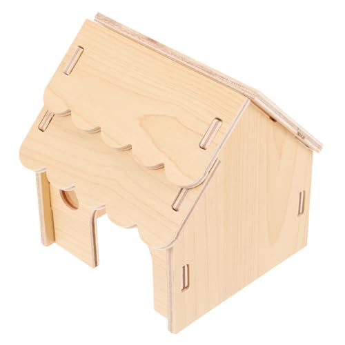 UTHCLO Holz hamsterversteck Haus aus Natürlichem Holz Kleines Nagetier Hideout für Hamster und Ratten Dekoratives Sicherer Rückzugsort für Käfig und Trainingsspaß UTHCLO Holz hamsterversteck Haus aus Natürlichem Holz Kleines Nagetier Hideout für Hamster und Ratten Dekoratives Sicherer Rückzugsort für Käfig und Trainingsspaß von UTHCLO