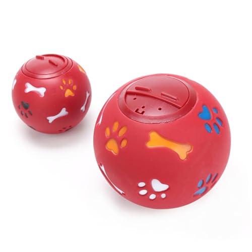 UTHCLO Hund Leckball Interaktives Futterspielzeug Langlebig Ungiftig mit Angenehmem Duft Großer Roter Lecknahrungsspielball Fördert Intelligenz und Beschäftigung für Hunde UTHCLO Hund Leckball Interaktives Futterspielzeug Langlebig Ungiftig mit Angenehmem Duft Großer Roter Lecknahrungsspielball Fördert Intelligenz und Beschäftigung für Hunde von UTHCLO