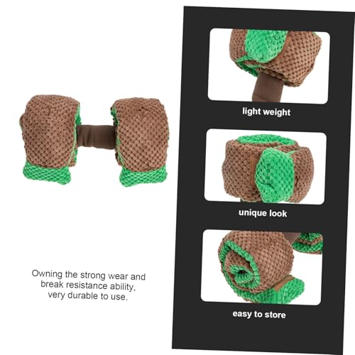 UTHCLO Hundeschnüffelspielzeug Dumbbell Futterversteck aus Langlebigem Polar Fleece und Interaktives Training für Kleine und Mittelgroße Hunde Waschbar und Stressreduzierend für Drinnen UTHCLO Hundeschnüffelspielzeug Dumbbell Futterversteck aus Langlebigem Polar Fleece und Interaktives Training für Kleine und Mittelgroße Hunde Waschbar und Stressreduzierend für Drinnen von UTHCLO