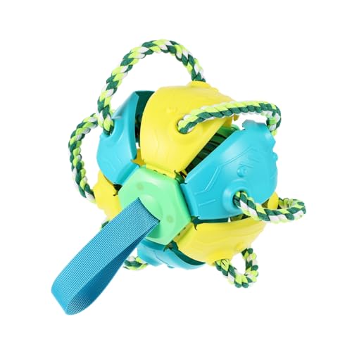 UTHCLO Hundespielzeug Hundekauspielzeug Wurfspielzeug für Hunde Interaktiver Outdoor Hundeball Gelb blau für Mittlere und Kleine Hunde zur Beschäftigung und Zahnreinigung UTHCLO Hundespielzeug Hundekauspielzeug Wurfspielzeug für Hunde Interaktiver Outdoor Hundeball Gelb blau für Mittlere und Kleine Hunde zur Beschäftigung und Zahnreinigung von UTHCLO