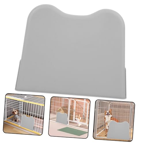 UTHCLO Hundetoilette Schutzplatte Grauer Wasserdichter Urinspritzschutz Leichter und Tragbarer Hundeklo Spritzschutz Hygienische Litter Box Umrandung für Drinnen Verhindert UTHCLO Hundetoilette Schutzplatte Grauer Wasserdichter Urinspritzschutz Leichter und Tragbarer Hundeklo Spritzschutz Hygienische Litter Box Umrandung für Drinnen Verhindert von UTHCLO