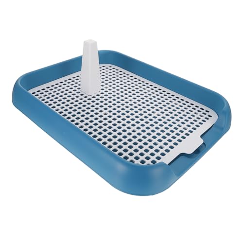 UTHCLO Indoor Hundetoilette aus Robustem PP Kunststoff Ergonomisch Gestaltet Leicht und Langlebig mit Spezieller Säulenkonstruktion zur Welpentoilette und Hygiene für Kleine bis Mittlere von UTHCLO