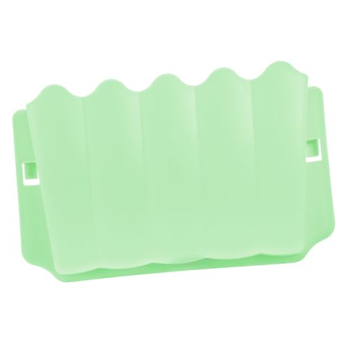 UTHCLO Käfighängende Futterstation aus Grünem Verschleißfestem mit Großem Fassungsvermögen für Kaninchen Hamster Meerschweinchen Praktische Heuraufe für Kleintiere Bisssicher und Einfach von UTHCLO