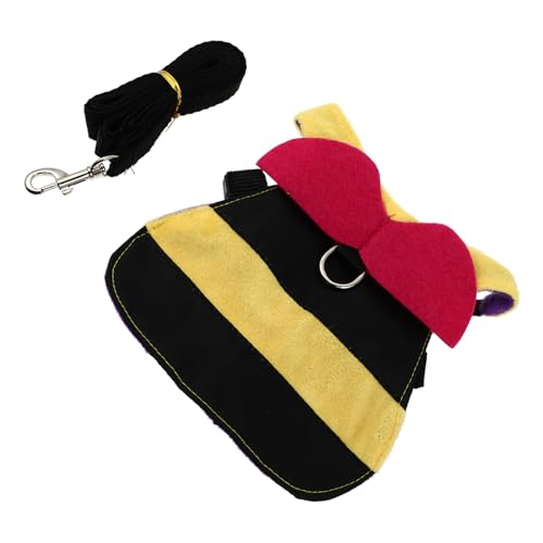 UTHCLO Kaninchen Geschirr Leine Verstellbar Komfortables Brustgeschirr für Kleine Haustiere Wie Kaninchen und Katzen Leichtes Bunny Vest Harness für Sicheren Outdoor Spaziergang UTHCLO Kaninchen Geschirr Leine Verstellbar Komfortables Brustgeschirr für Kleine Haustiere Wie Kaninchen und Katzen Leichtes Bunny Vest Harness für Sicheren Outdoor Spaziergang von UTHCLO
