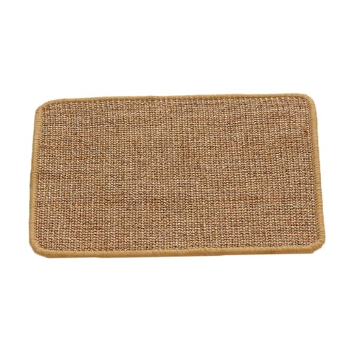 UTHCLO Katzen Kratzmatte aus Langlebigem Sisal Schützende Kratzauflage für Möbel und Sofa rutschfeste Katzen Kratzmatte zum Krallenschärfen für Wohnungskatzen von UTHCLO