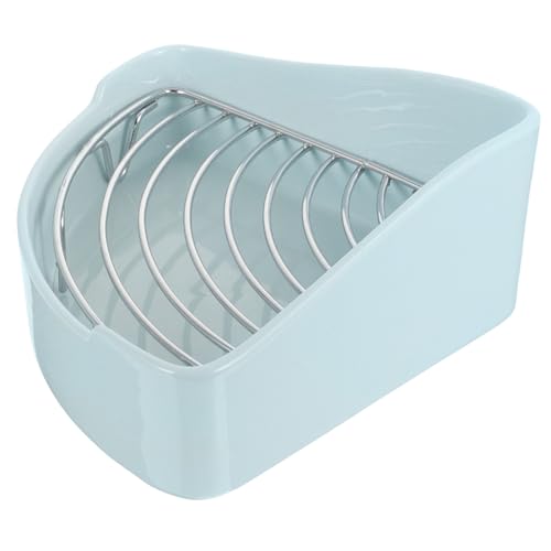 UTHCLO Keramik Ecktoilette für Kleintiere Dreieckig Fall Auslaufsicher mit Gitterboden für Kaninchen Meerschweinchen Hamster Tragbar Hygienisch Farbverlaufsblau UTHCLO Keramik Ecktoilette für Kleintiere Dreieckig Fall Auslaufsicher mit Gitterboden für Kaninchen Meerschweinchen Hamster Tragbar Hygienisch Farbverlaufsblau von UTHCLO