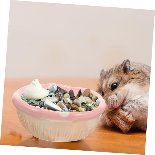 UTHCLO Keramik Hamster Futternapf Stabile Schale für Kleintiere Wie Kaninchen und Hamster Verschleißfestes Futtergeschirr Niedliche Form Sicheres Material Vielseitig Einsetzbar für UTHCLO Keramik Hamster Futternapf Stabile Schale für Kleintiere Wie Kaninchen und Hamster Verschleißfestes Futtergeschirr Niedliche Form Sicheres Material Vielseitig Einsetzbar für von UTHCLO